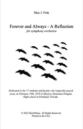 Forever and Always - A Reflection Orchestra sheet music cover